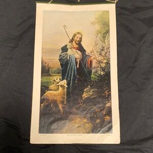 Vintage Religious Wall Art Calendar